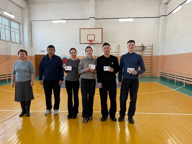 Вручение знаков «ГТО».